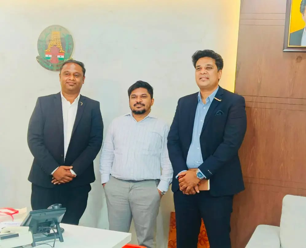 Priyadarshan, Sales head of Air India meets MD, TTDC  
